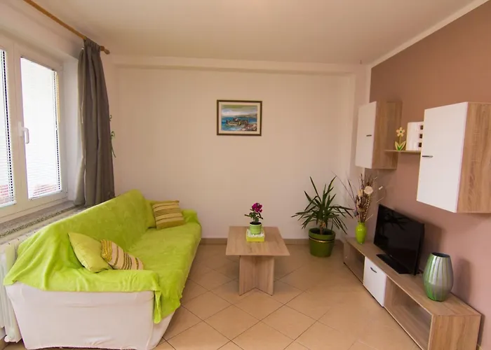 Refined And Timeless Krk With Terrace - Two Bedroom With Terrace